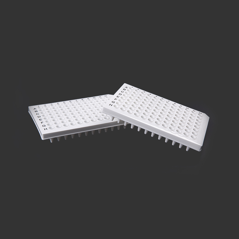 96-Well-PCR-Platten mit Halbrand
